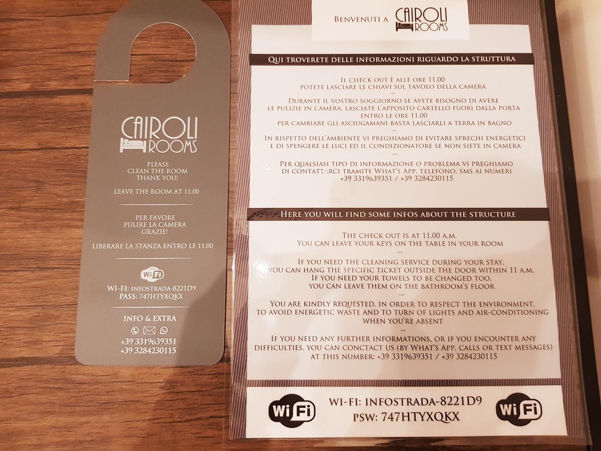 רומא Cairoli Rooms מראה חיצוני תמונה